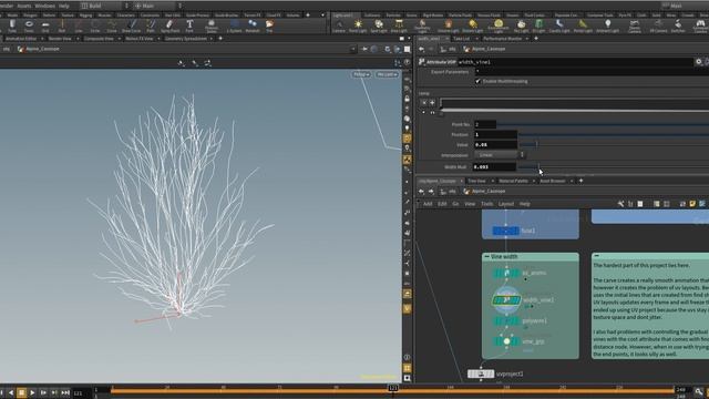 Vine Generator: Alpine Cassiope, node network walkthrough смотреть онлайн