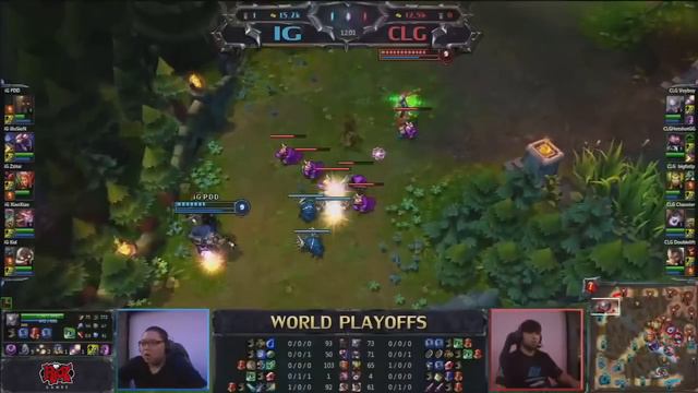 CLG Prime vs. IG - Group A - League of Legends World Championship 2012 смотреть онлайн
