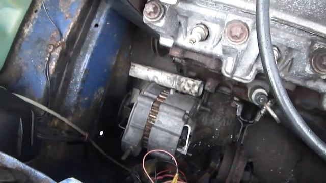 Быстрое снятие генератора Вис 2347 и Ваз 2109 смотреть онлайн