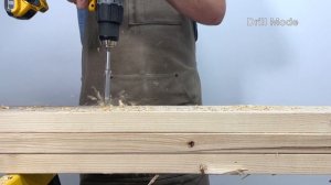 Dewalt DCD805 Drilling Speed Test Results