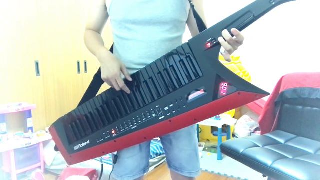 Roland ax edge-November Rain solo (cover) смотреть онлайн