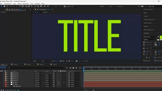 Крутящиеся титры афтер эфектс урок || Scroll TItle After Effects tutorial смотреть онлайн