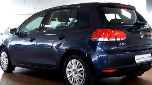 Volkswagen Golf VI 1.4 Trendline BW195936 Blue Graphit Perleffekt "AUTOHAUS CZYCHY" смотреть онлайн