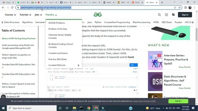 Class 7 Batch2 working with API as JSON смотреть онлайн