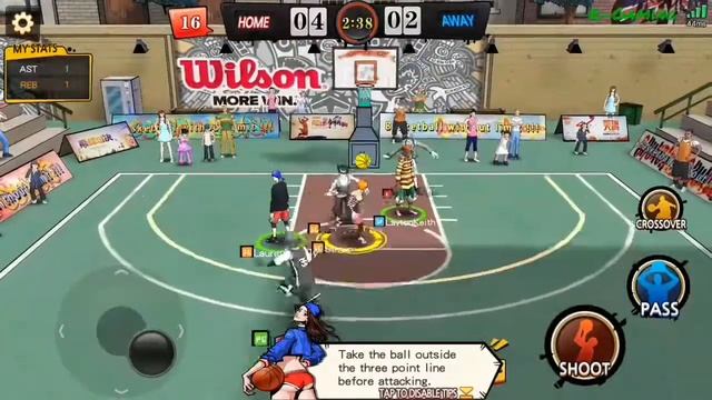 Basketball Hero - Android Gameplay [Multiplayer] смотреть онлайн