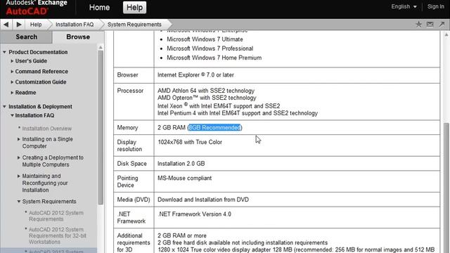 AutoCAD 2012 Product Installation смотреть онлайн