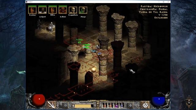 Diablo 2 - Ep 6 - Las tumbas de Tal Rasha y nuestros 2 primeros legendarios смотреть онлайн