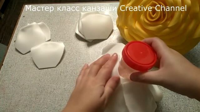 Роза светильник из изолона на фужере. смотреть онлайн