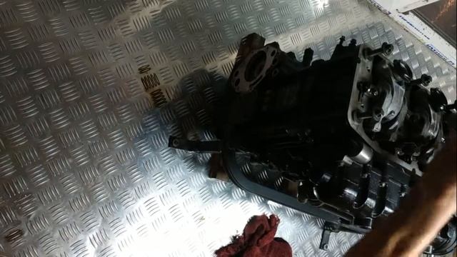 BRP Sea-Doo 255 ремонт двигателя смотреть онлайн