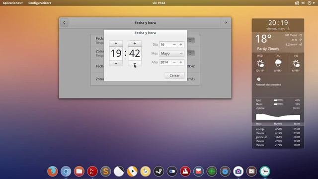 Problemas con la hora en gentoo gnome-shell смотреть онлайн