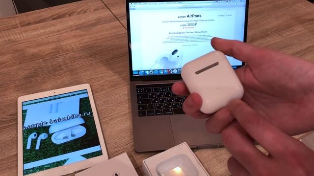 Обзор копии AirPods - iFans (второе поколение) смотреть онлайн