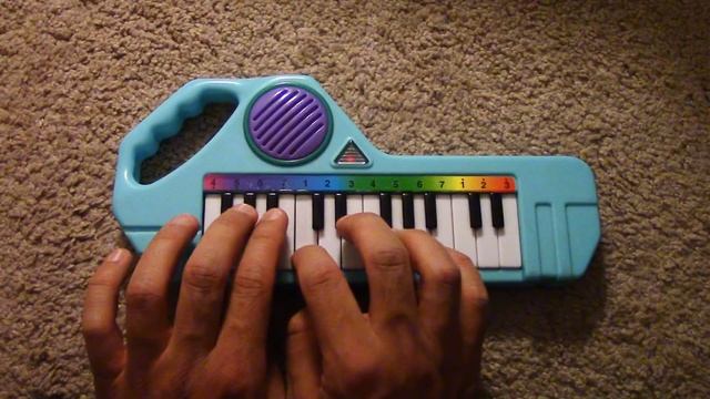 flamingo but it's played on a toy keyboard смотреть онлайн