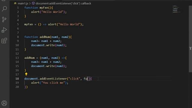 JavaScript ES6 arrow function | JavaScript arrow function смотреть онлайн