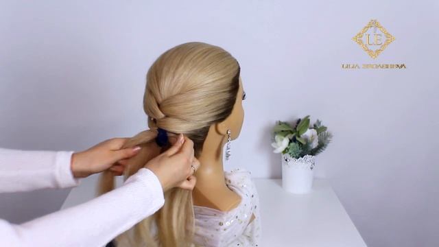 Легкие прически из 1 резинки.? Новый способ сделать прическу на длинные волосы смотреть онлайн