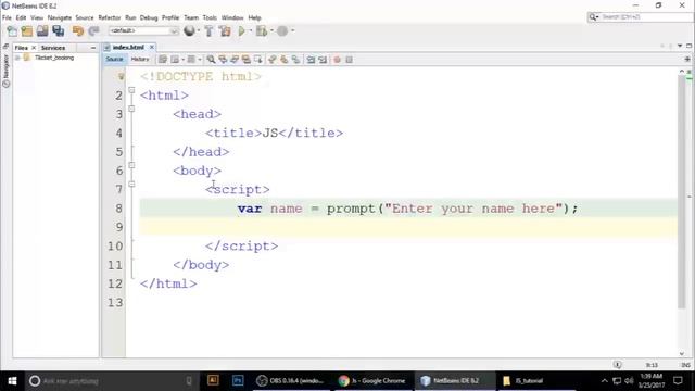 Javascript Tutorial | Prompt box смотреть онлайн