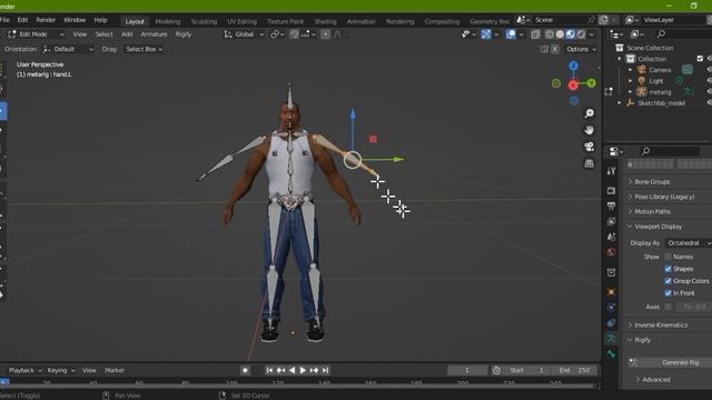 АНИМАЦИЯ КОСТЕЙ В БЛЕНДЕР//КОСТИ В БЛЕНДЕР//ТУТОРИАЛ ПО БЛЕНДЕРУ смотреть онлайн