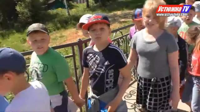 День защиты детей в Устюжне смотреть онлайн