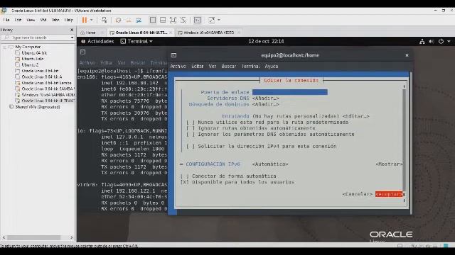CONFIGURACION DE SAMBA EN ORACLE LINUX смотреть онлайн