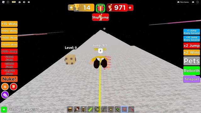 Roblox but You Get +1 Jump Power Every Second! смотреть онлайн