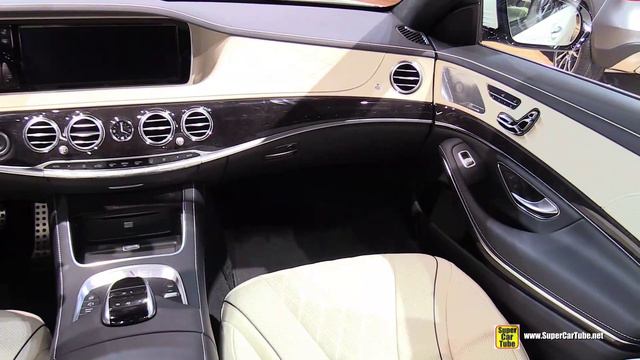 2015 Mercedes-Benz S-Class S550 Plug in Hybrid -Exterior,Interior Walkaround -2015 Detroit Auto Sho смотреть онлайн