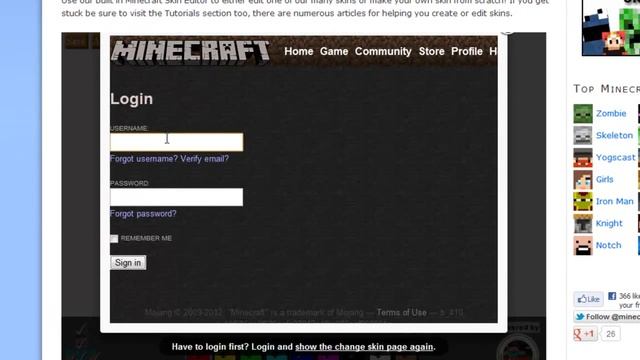 Free Minecraft Skin Editor
