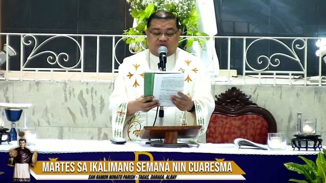 WATCH | Martes sa Ikalimang Semana nin Cuaresma | March 19, 2024 | 6:00 AM смотреть онлайн