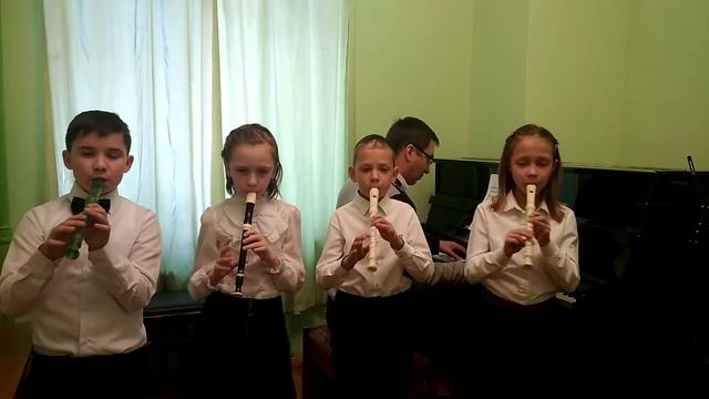 А. Островский "Спят усталые игрушки" и П. Копланд "Кукушка", ансамбль "Свиристели", ДШИ √1 г. Ельца смотреть онлайн
