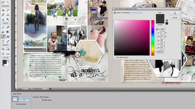 Create Artsy Edge Using Brushes смотреть онлайн