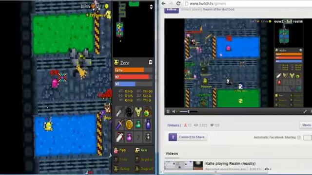 Rotmg: Zxcv's Paly, Kalle's livestream, and Mumble Chat, Part 3 смотреть онлайн