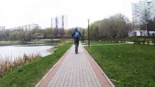 ПОЕЗДКА НА ЭЛЕКТРОСАМОКАТЕ ULTRON T11 В ПОКРОВСКИЙ ПАРК