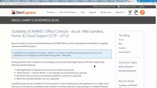 New in v17.2 - ASP.NET, MVC, and Bootstrap Controls смотреть онлайн