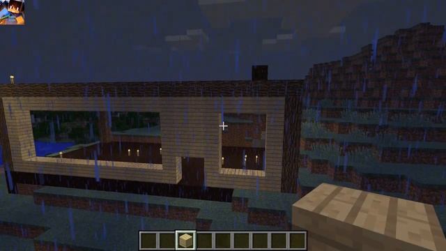 Я РЕШИЛ ПОСТРОИТЬ АЭРОПОРТ В ДЕРЕВНЕ N 15 КОГДА К НАМ ПРИЛЕТЕЛ САМОЛЕТ в Minecraft смотреть онлайн