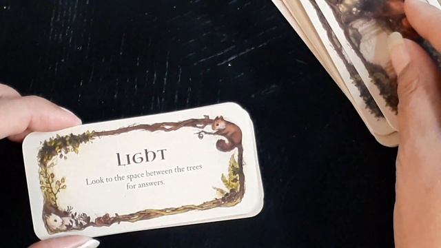 Oracle Review Whispering Woods Inspiration Cards by Jessica Le смотреть онлайн