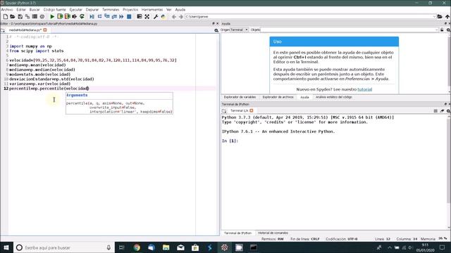 56 Python. Moda mediana media смотреть онлайн