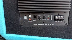 Активный сабвуфер DL Audio Piranha 12A Marine V.2. Подключение и проверка баса