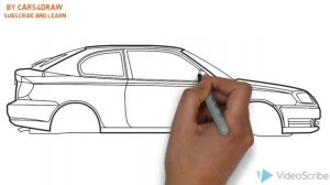 How to Draw a Hyundai Accent / Как нарисовать Hyundai Accent