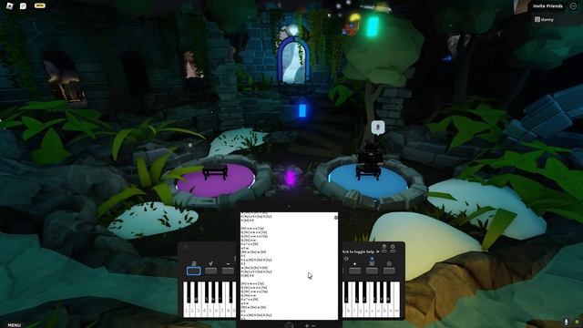 Can't help falling in love (Basic + Sheets) - Roblox Virtual Piano смотреть онлайн