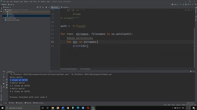Python Chapter6 File IO смотреть онлайн