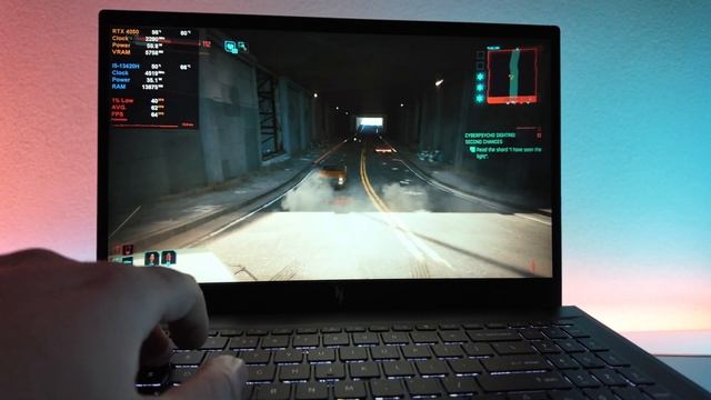 RTX 4050 Laptop | Cyberpunk 2077 Phantom Liberty | Acer Nitro V - DLSS 3.5, Raytracing Pathtracing
