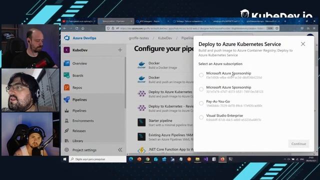 Entregando suas aplicações com Azure DevOps e AKS смотреть онлайн