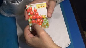 Посадка семян помидор Свит Пиа (Sweet Pea)