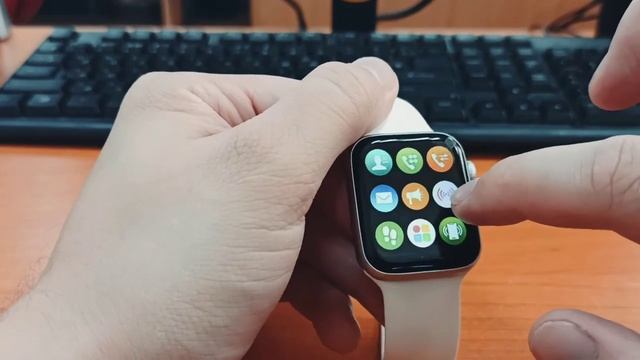 Обзор на Smart watch w26+ (Смарт часы w26+) смотреть онлайн