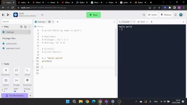 Intro to Python & Replit Tool смотреть онлайн