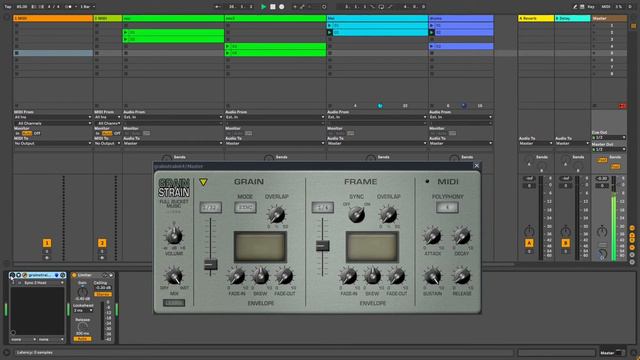 Grain Strain - Free VST / AU envelope grain looping effect by Full Bucket Music смотреть онлайн