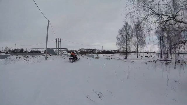 Покатушка на снегоходах 12.02.22 смотреть онлайн