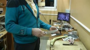 Охотничий нож из стали 110Х18МШД выпуск №1