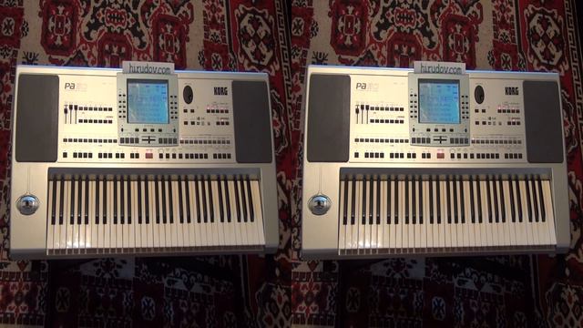 KORG PA 50 professional arranger synth performing 6 Strings Beat music in 3D 4K UHD смотреть онлайн