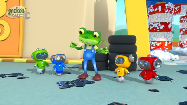 Gecko Vs Weasel - Bumper Battle | Gecko's Magical World | Animal & Vehicle Cartoons
