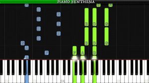 The Twilight Saga: New Moon - The Meadow | Alexandre Desplat (Piano Tutorial Synthesia)