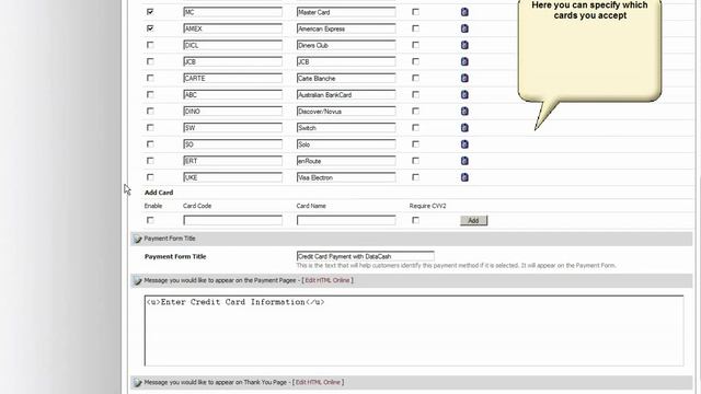 PHP cart: Pinnacle Cart: Setting up the Data Cash Gateway in Pinnaclecart .mp4 смотреть онлайн